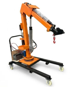 Cần cẩu mini 1 tấn - nâng cao 3.4m 9 Cần cẩu mini 1 tấn - nâng cao 3.4m nhỏ gọn, dễ dàng di chuyển đến các không gian hẹp