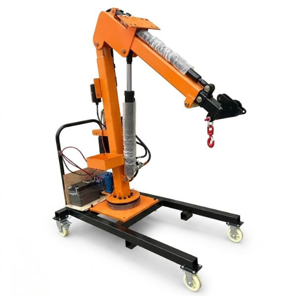 Cần cẩu mini 1 tấn - nâng cao 3.4m 10 Cần cẩu mini 1 tấn - nâng cao 3.4m nhỏ gọn, dễ dàng di chuyển đến các không gian hẹp