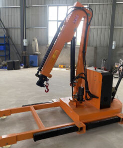 Cần cẩu mini di động 2 tấn đảm bảo giải quyết triệt để hạn chế của những phương pháp nâng hạ truyền thống