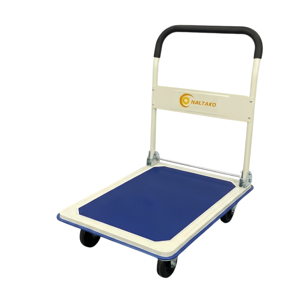 Xe đẩy hàng mặt sàn thép 300kg 5 xe day hang mat ban sat 300kg i1