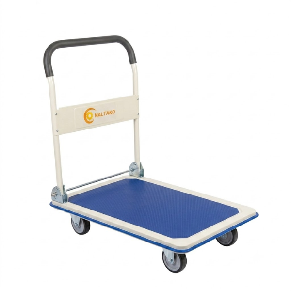 Xe đẩy hàng mặt sàn thép 300kg 1 xe day hang mat ban sat 300kg i2