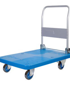 Xe nâng mặt bàn nhựa 300kg có bề mặt chống trượt, cố định hàng hóa an toàn