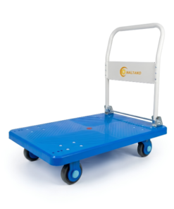 Xe đẩy hàng mặt sàn nhựa 300kg 9 Thiết Bị Nâng Hạ Việt Nam - địa chỉ cung cấp xe nâng chất lượng, giá tốt