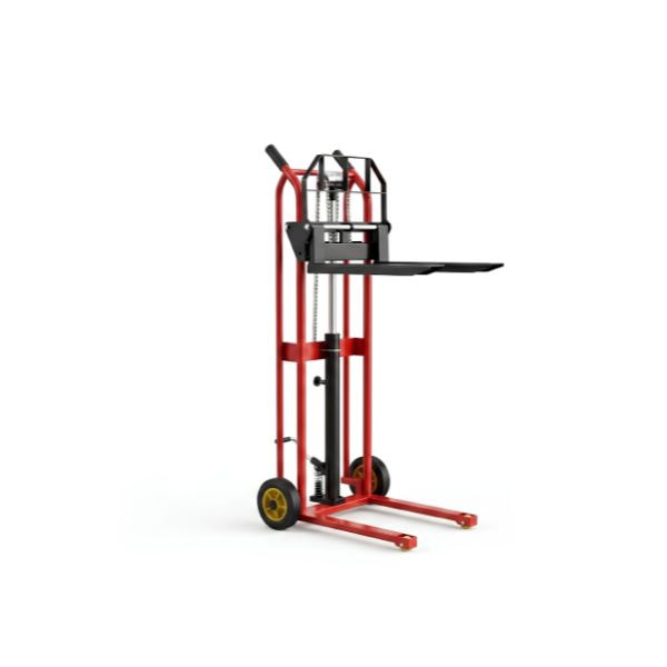 Xe nâng tay cao mini 260kg - nâng cao 1.2m 10 Khung sườn thép chịu lực và hệ thống thủy lực giúp xe nâng tay cao mini 260kg nâng cao 1.2m nâng hàng bền bỉ, nhẹ nhàng