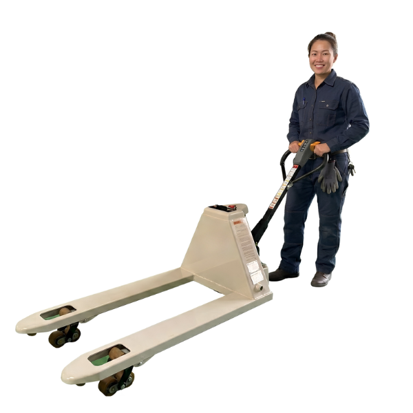Xe nâng tay điện thấp 1.5 tấn STAXX