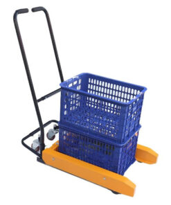 Xe nâng thùng nhựa - điều chỉnh độ rộng 30-45cm 
