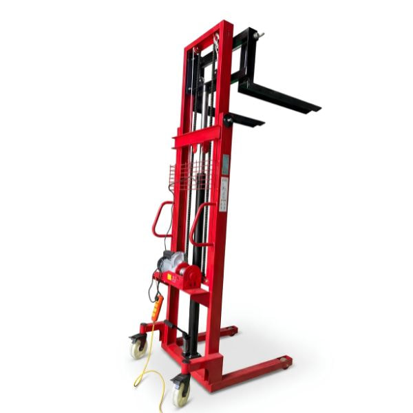 Xe nâng tời điện 2 tấn nâng cao 3m 