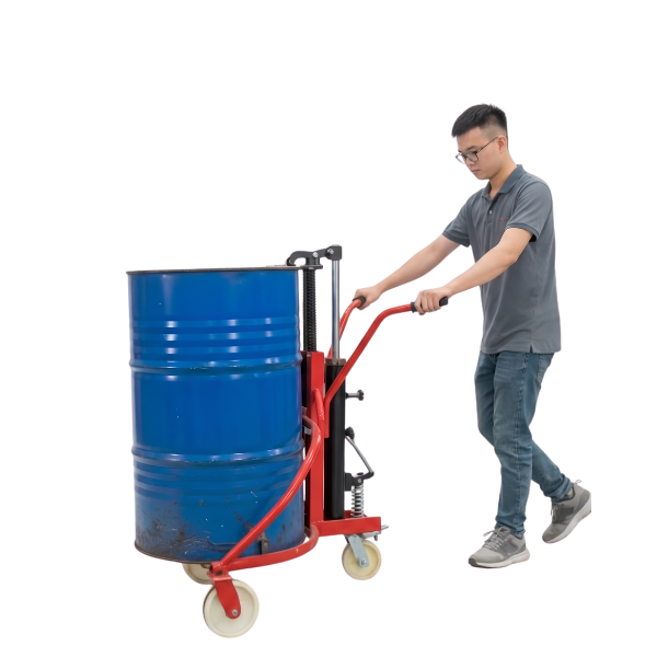 Xe di chuyển thùng phuy Naltako 250–450kg 8 Hệ thống kẹp phuy - Xe di chuyển thùng phuy Naltako 250–450kg