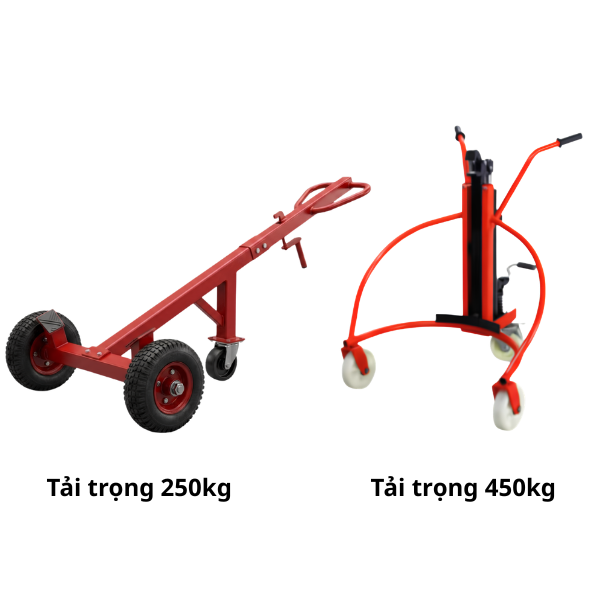 Xe di chuyển thùng phuy Naltako 250–450kg 10 Thiết Bị Nâng Hạ Việt Nam - đọa chỉ cung cấp xe đẩy phuy chất lượng