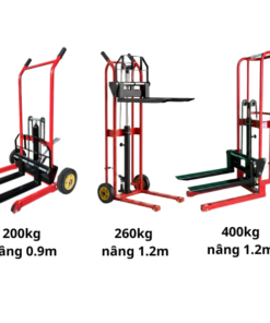 Xe nâng tay cao mini Naltako 200–260–400kg đảm bảo cấu tạo chắc chắn, nâng hạ ổn định